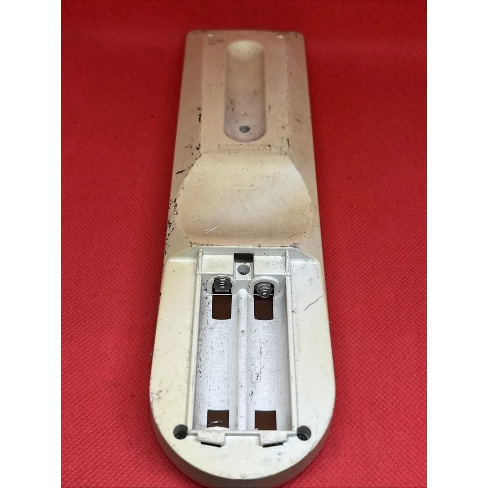 Genuine JVC RM-C388W Remote Control Used Missing Battery Cover FOR PARTS REPAIR